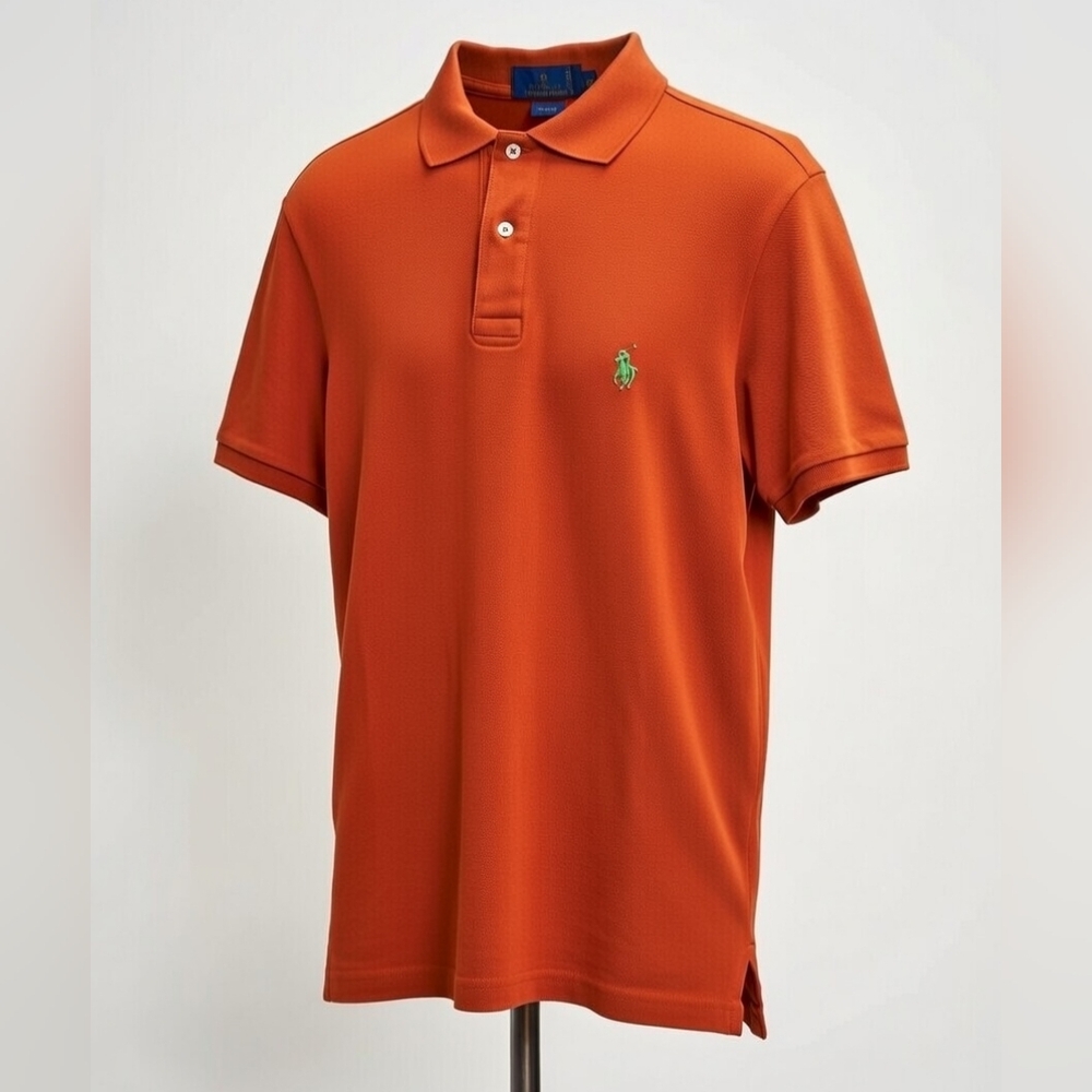 U.S. Polo Assn. Men's Orange Polo Shirt